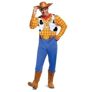 Toy Story Woody Costume XXL – Adult Cowboy Sheriff Outfit – Fits 6’2”